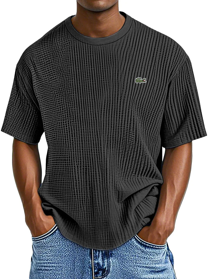 Classic Men's Crew Neck T-Shirt Breathable, Comfortable, Casual Short-Sleeve Tee