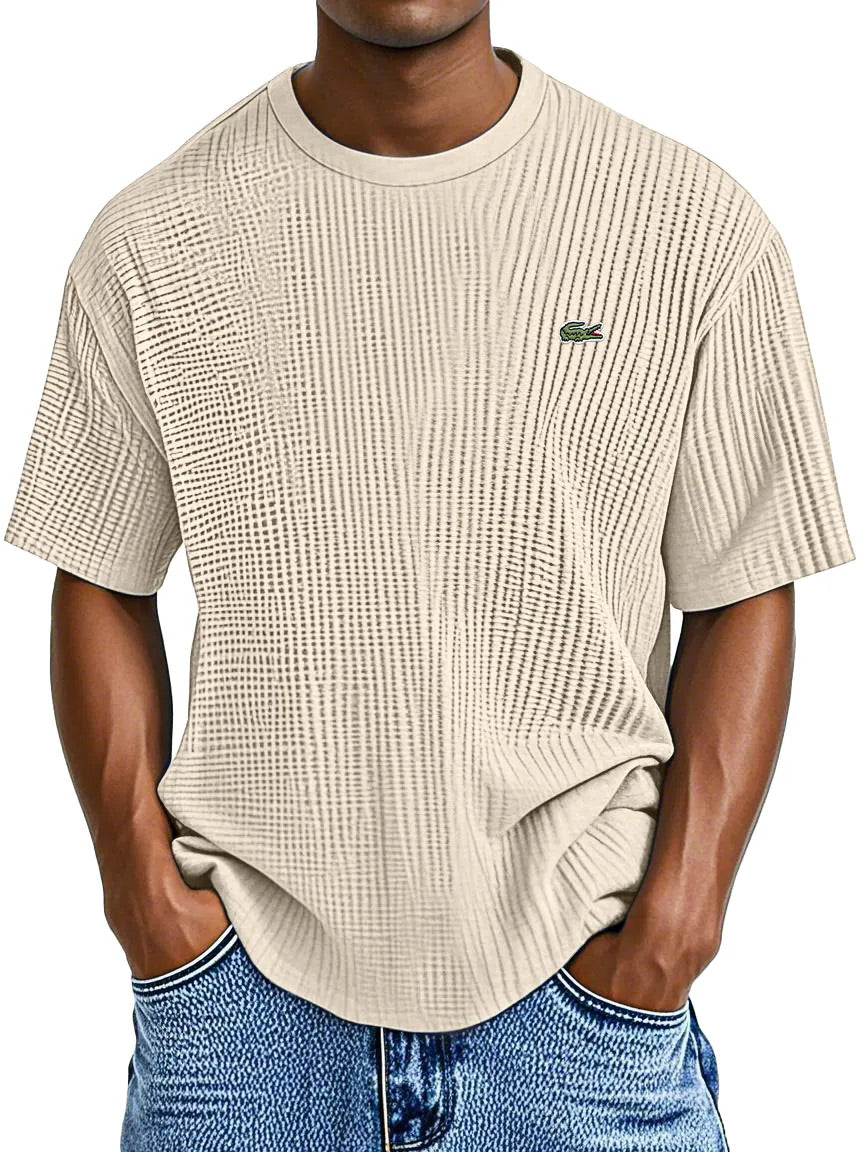 Classic Men's Crew Neck T-Shirt Breathable, Comfortable, Casual Short-Sleeve Tee