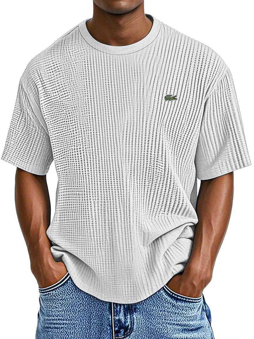 Classic Men's Crew Neck T-Shirt Breathable, Comfortable, Casual Short-Sleeve Tee