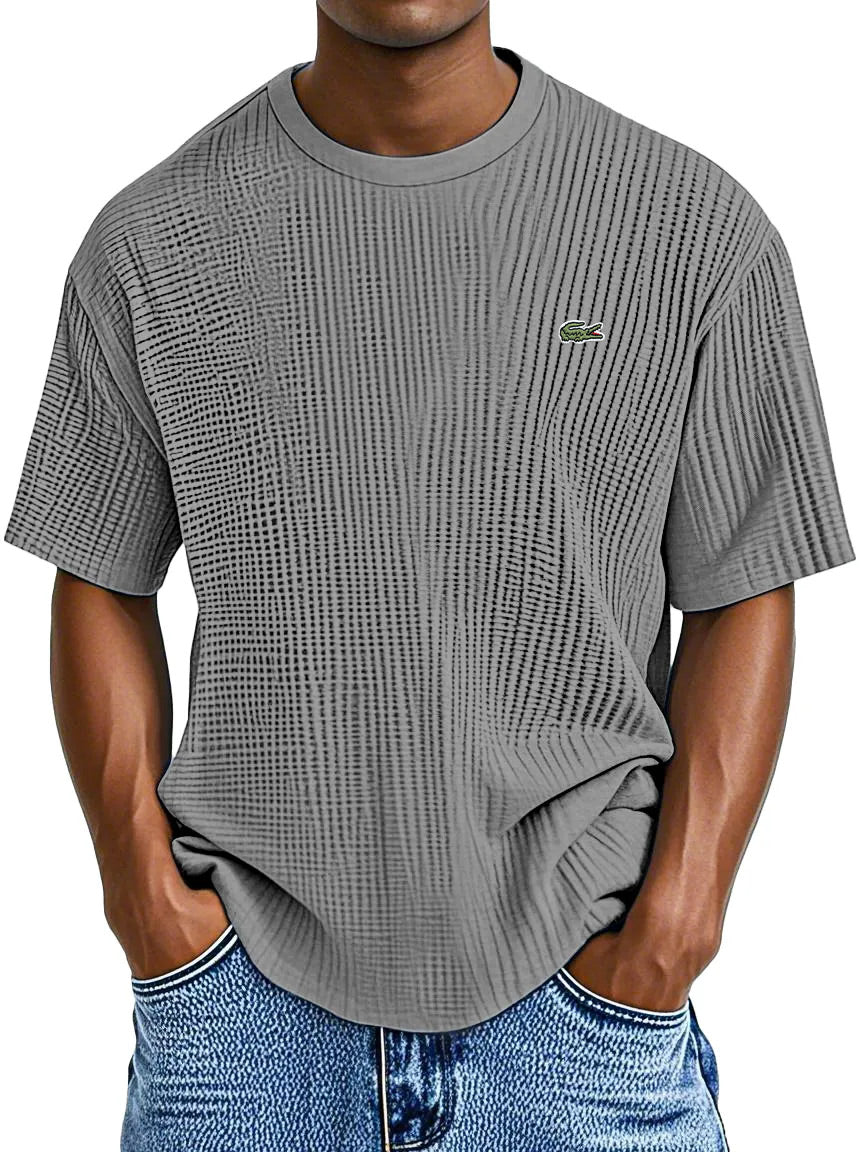 Classic Men's Crew Neck T-Shirt Breathable, Comfortable, Casual Short-Sleeve Tee